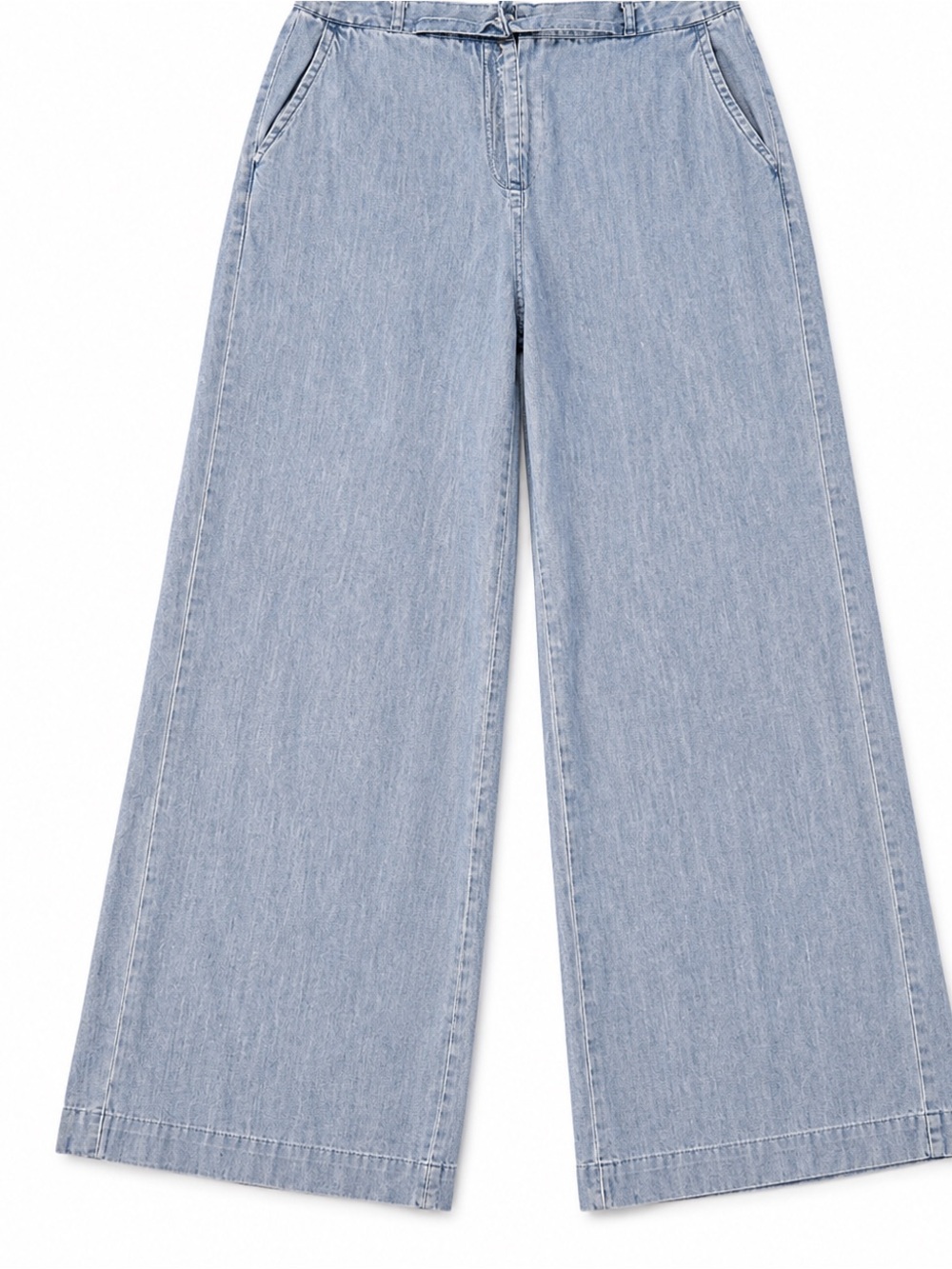 Petite Sophisticate NWOT Blue Wide Leg Pants
